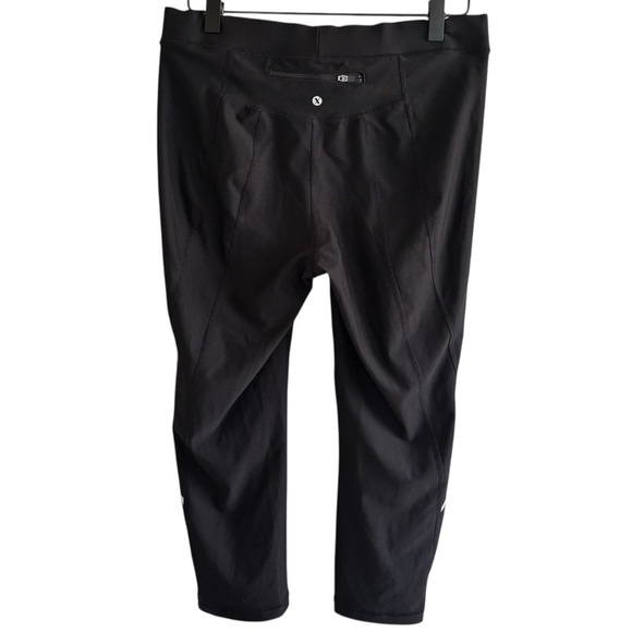 Xersion Black Fitted Athletic Leggings Exercise Gym Workout Women’s Size Medium - Picture 6 of 16